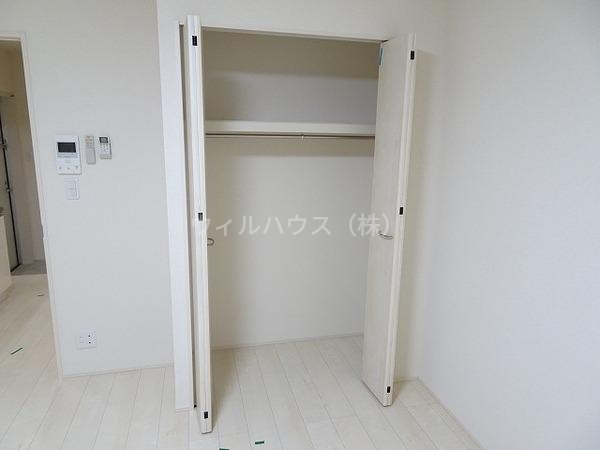 収納　クローゼット！