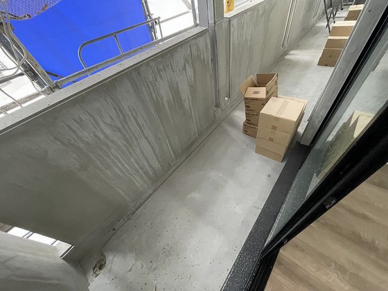 バルコニー　※別部屋の写真です