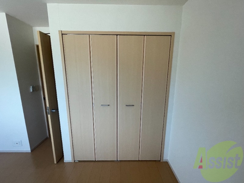 収納　ここに収納があります。収納があると部屋が広く使えます。