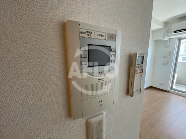 セキュリティ　エスリードコート阿倍野昭和町　モニター付きインターホン
