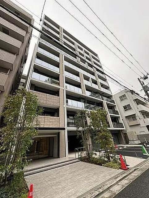 建物外観　外観タイル張りです