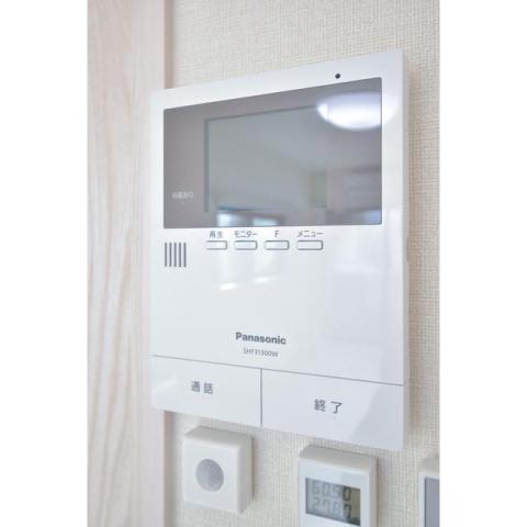 セキュリティ　ハーモニーテラスRen相川　モニター付きインターホン