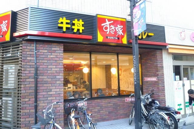 飲食店　すき家（飲食店）まで210m