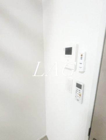 セキュリティ　モニター付きインターフォンです。
