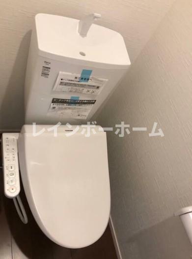 トイレ　ゆったりとした空間のトイレです