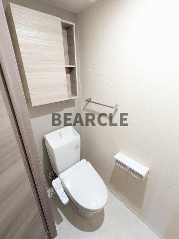 トイレ　ゆったりとした空間のトイレです