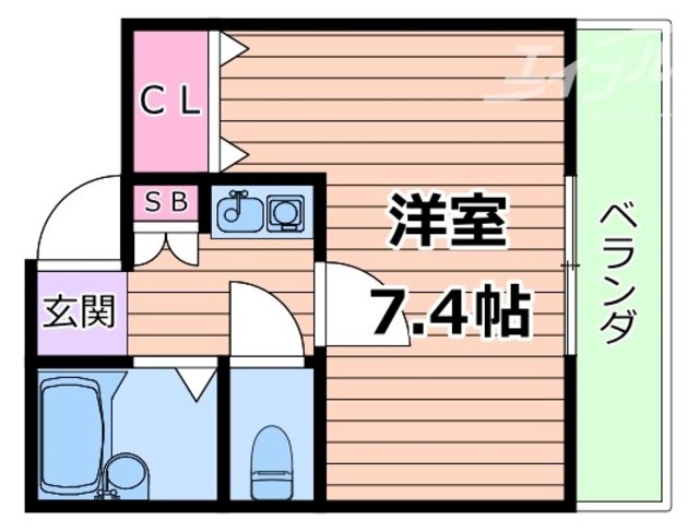 メルヘンハイツの間取り写真