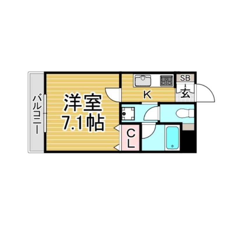 エスターテの間取り写真