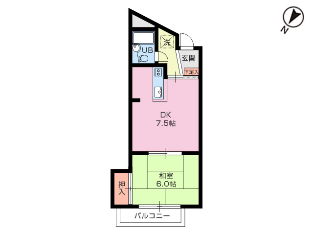 シーフォレストの間取り