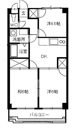 メゾン大原の間取り