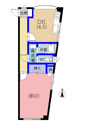 メゾン手寄の間取り