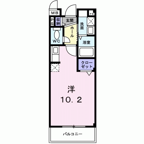 プリムローズ　IIの間取り