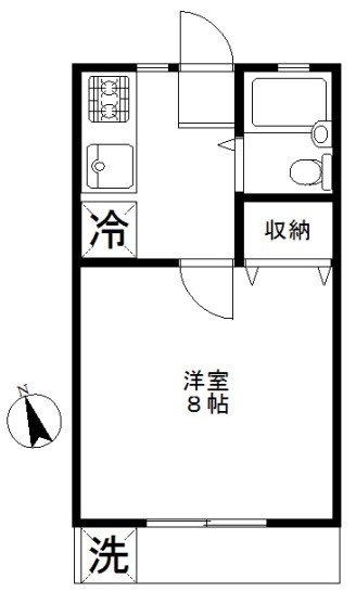 OMSアパートメントの間取り