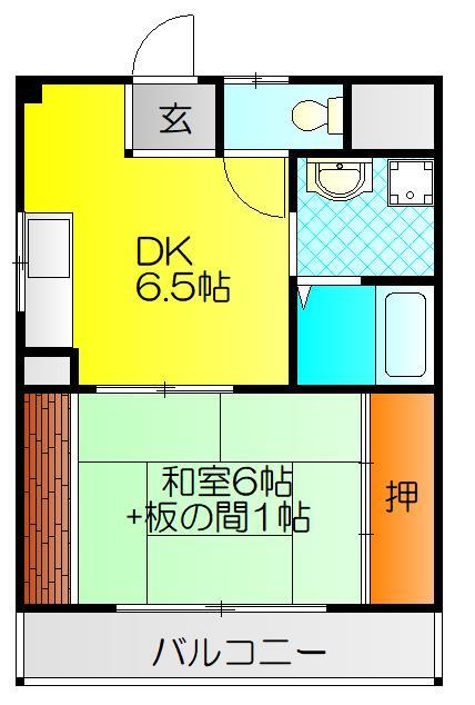 ステーツ横堤の間取り