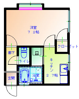 スターワンハイツIIの間取り