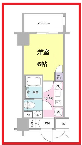 コンフォリア春日富坂の間取り