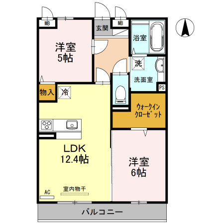 THE RESIDENCE広畑早瀬町の間取り