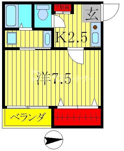 リブレア天王台の間取り