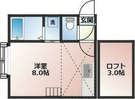 札幌市中央区南五条西のアパートの間取り