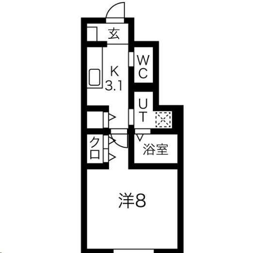 ＳＨＡＭＲＯＣＫ＋１の間取り