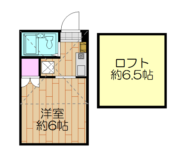 アブニール町田の間取り