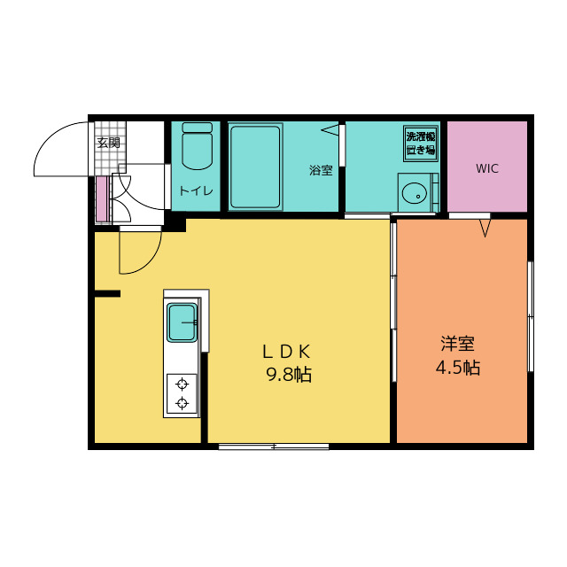 ｐａｔｉｏ豊平公園の間取り