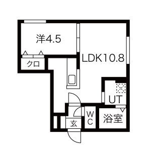 patio豊平公園の間取り