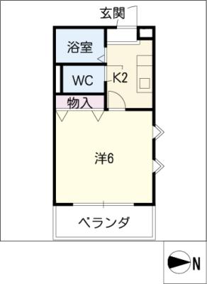 シャンボール瑞穂の間取り