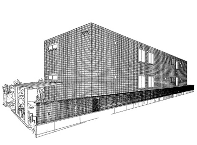 【三鷹市牟礼のマンションの建物外観】