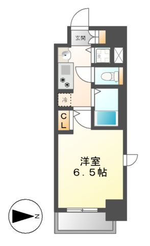 プレサンス金山グリーンパークスの間取り