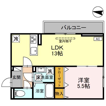 カルチュアイストワールの間取り