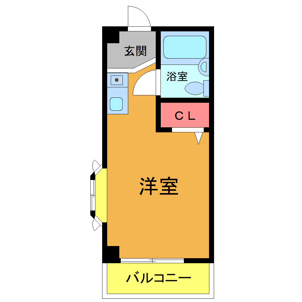 アルカサル今川の間取り