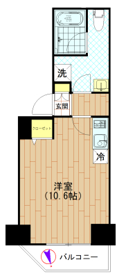 アリーチェ中野野方の間取り