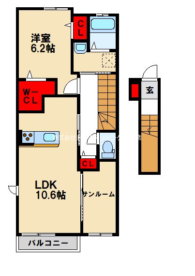 セイバリーUAIIIの間取り