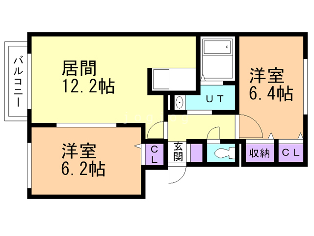 ルミエールIIの間取り