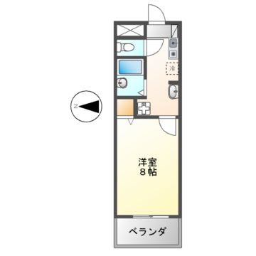 ベル名駅の間取り