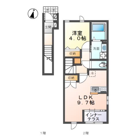 びゅうマルシェ１の間取り