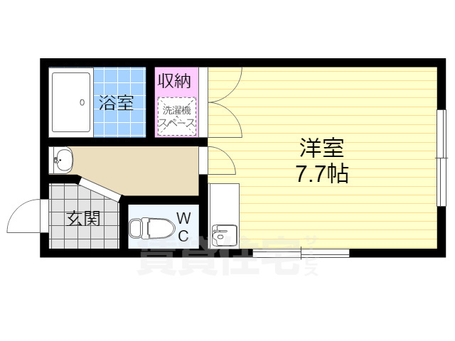 グランドジャパニング五条の間取り