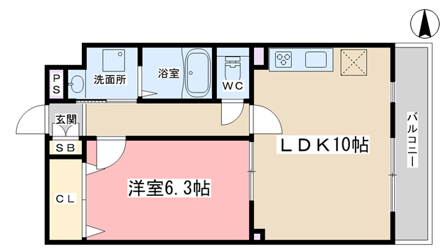 ザ レジデンス 京都東の間取り