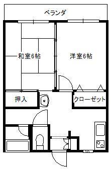 ウェストンハイツIの間取り