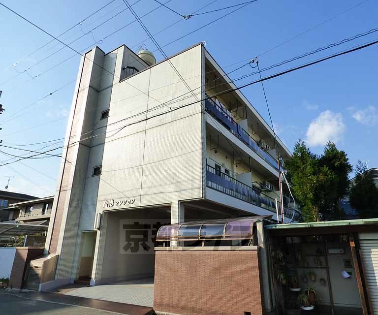 京都市上京区高徳寺町のマンションの建物外観