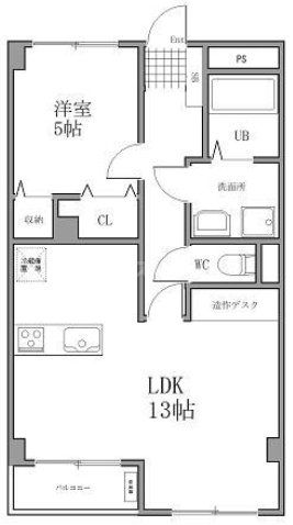 グラシアリノ町屋の間取り