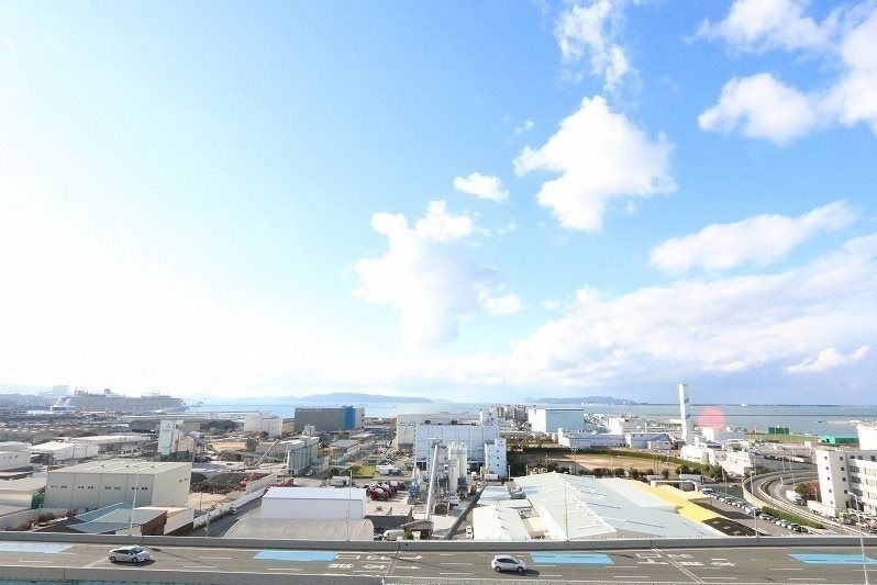 【No.72　HARBOR　EAST　TOWERのバルコニー】