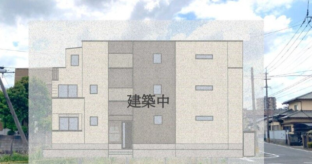 福岡市博多区西春町のアパートの建物外観