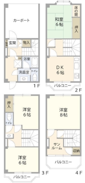 グレイス羽村の間取り