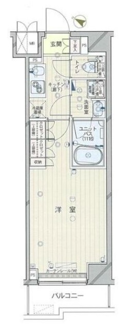 ルーブル川崎上平間弐番館の間取り