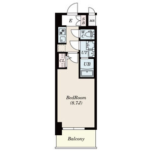 S-RESIDENCE名駅Westの間取り