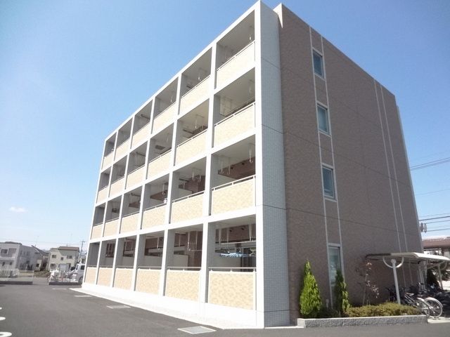 【八王子市長沼町のマンションの建物外観】