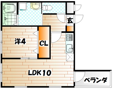 Regaro Place戸畑の間取り