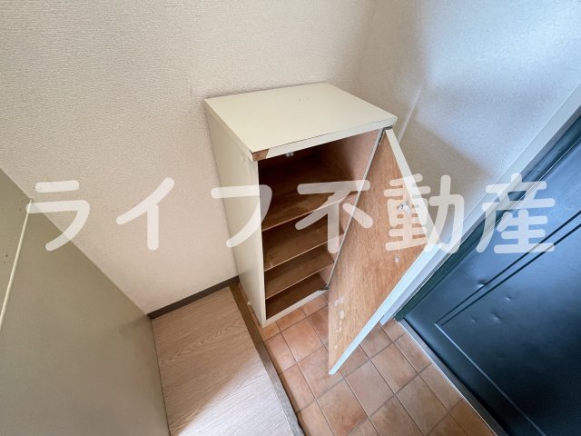 収納　ちょっとした収納スペースも充実しています